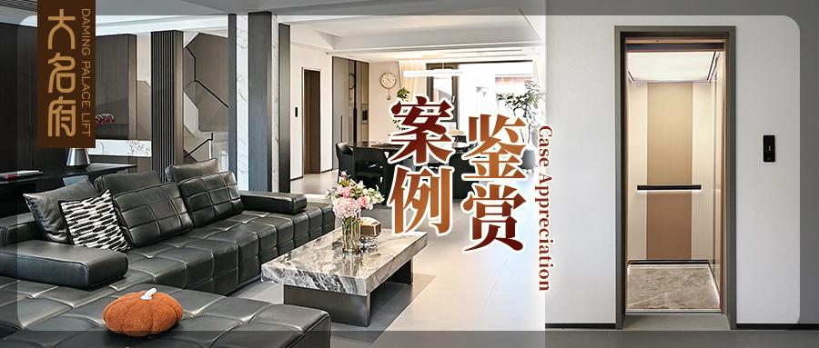 大名府家用電梯案例鑒賞 | 融于生活，美于無聲！